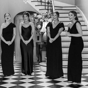 Birdy Grey Hannah Crepe Dress - Black